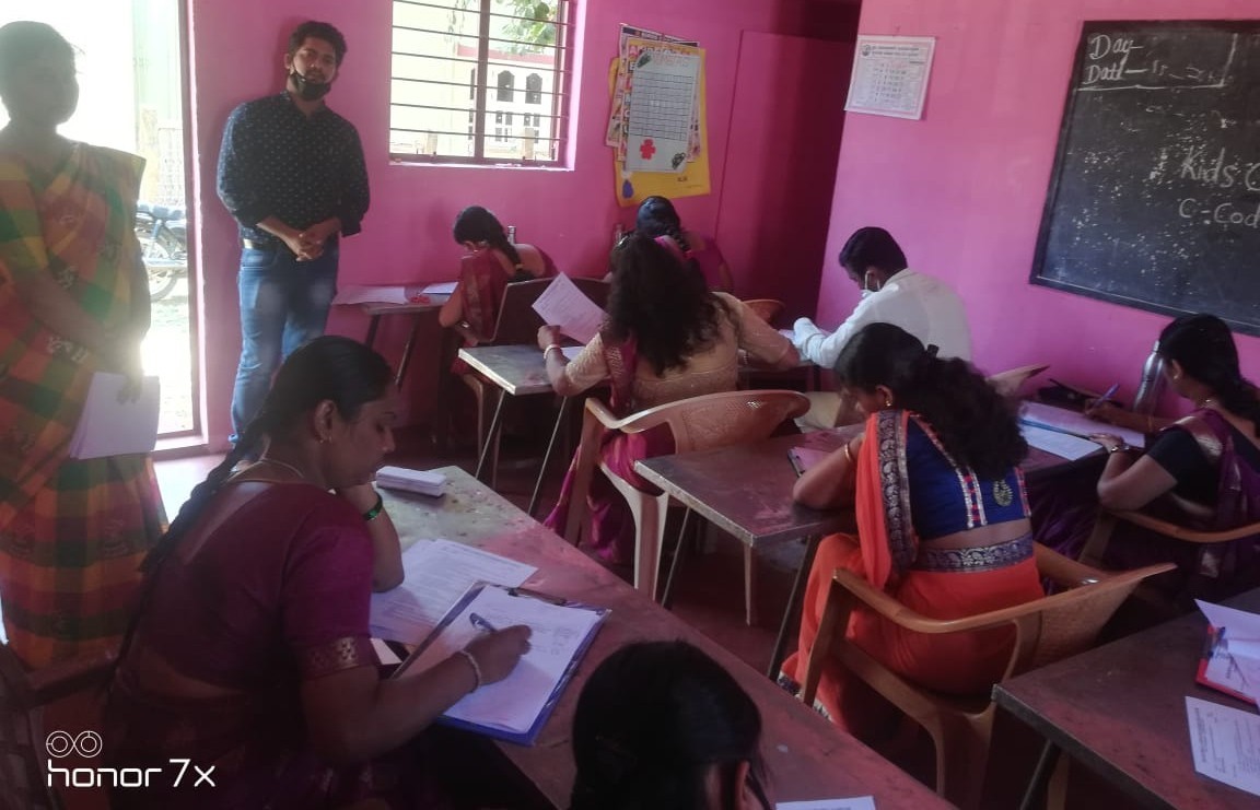 Examination by Kaushalya Karnataka at RCSS center Nanjangud- December 2022